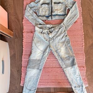 Jean Pant matching set